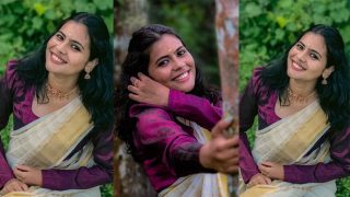 Sexy Slim Mallu GF Stripping Perky Round Boobs Show Latest Video